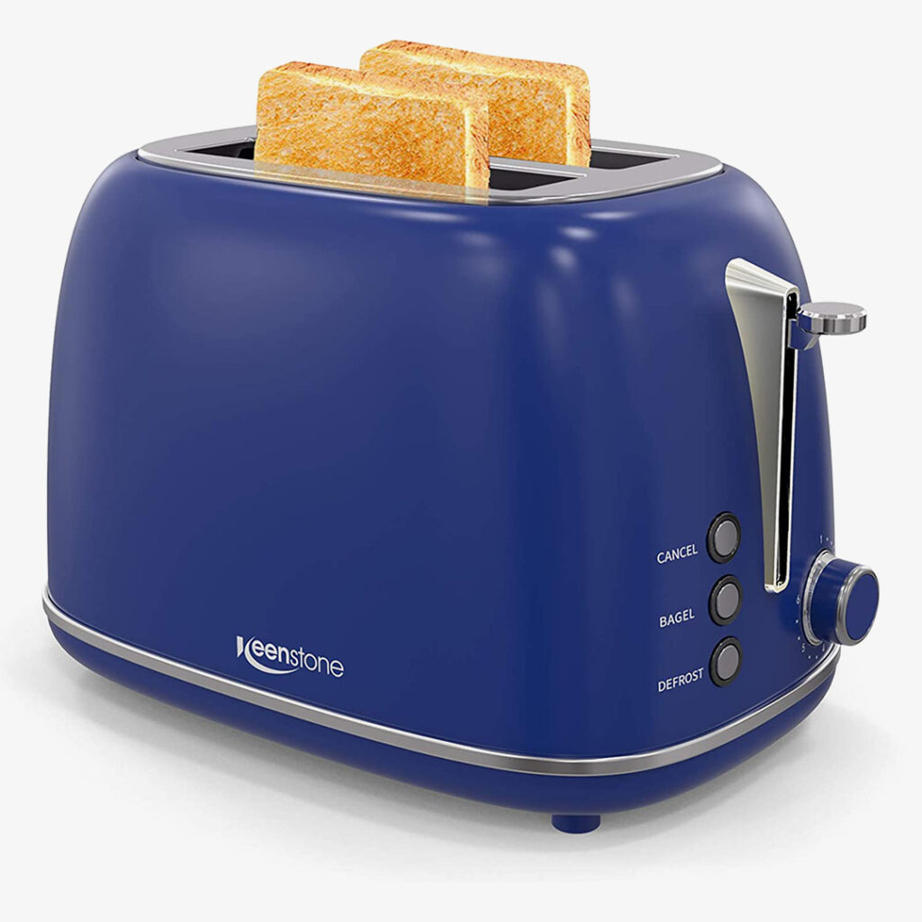 2 Slice Blue Toaster by Keenstone