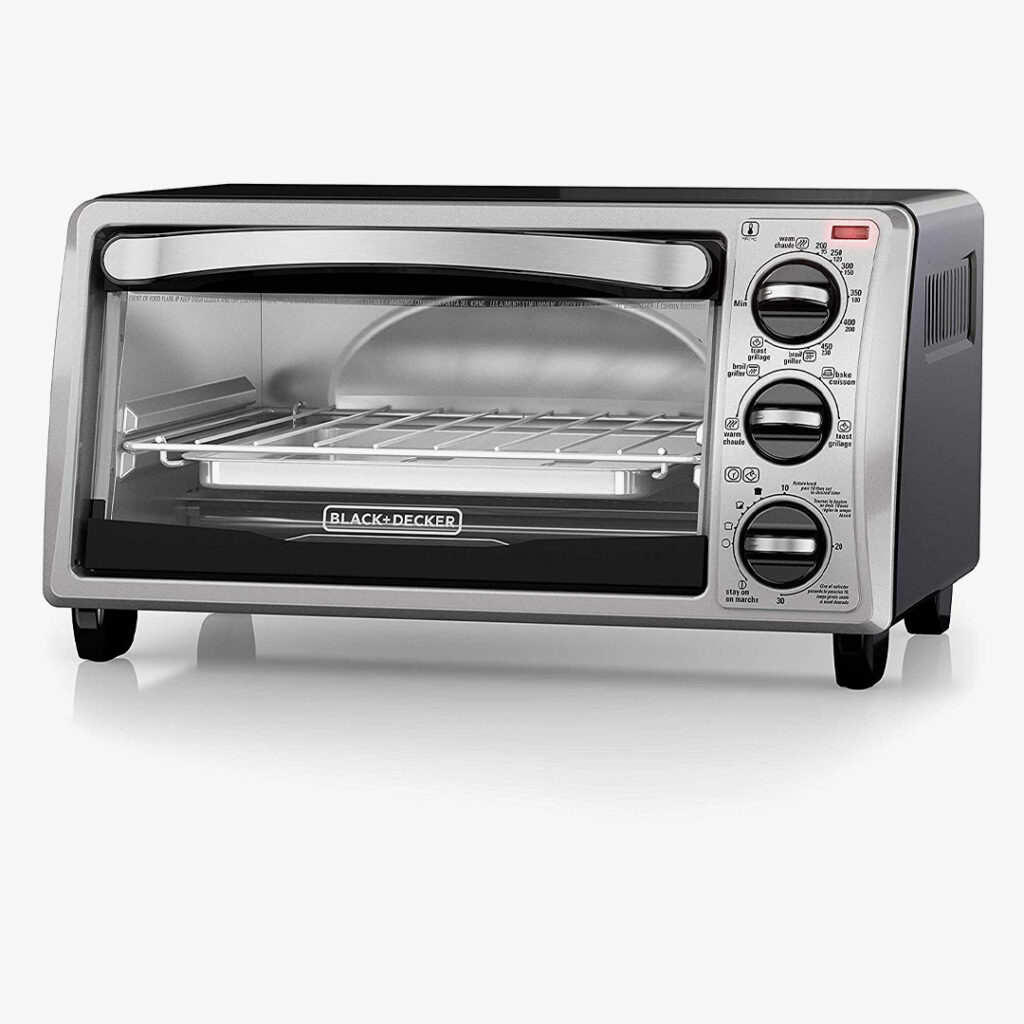 BlackDecker 4 Slice Toaster Oven TO1313SBD