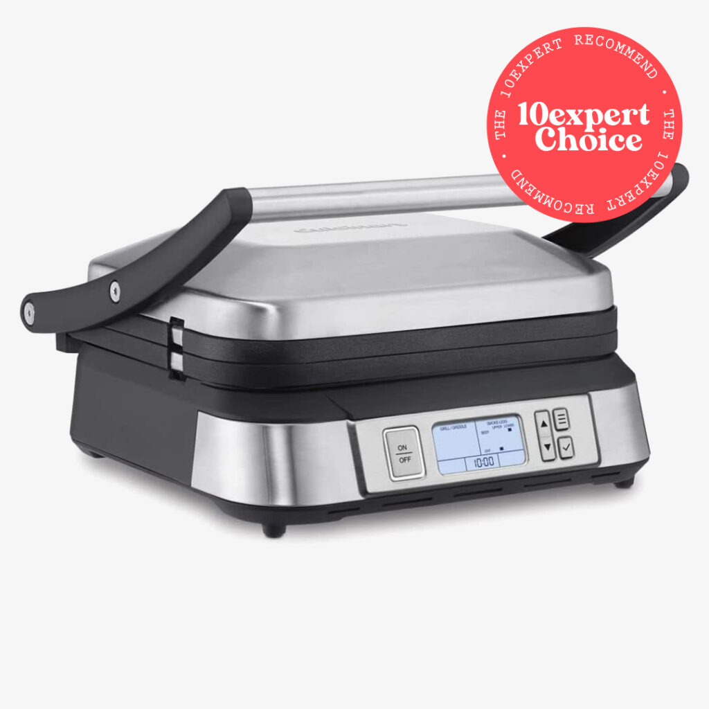 Cuisinart GR 6S Contact Griddler best smokeless grill 10expert choice