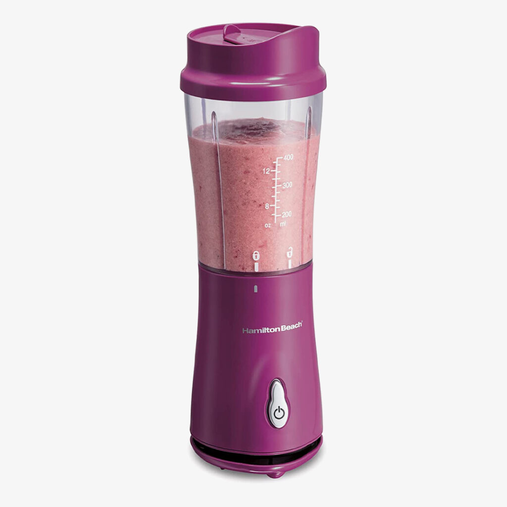 Hamilton Beach Shakes and Smoothies with BPA Free Personal Blender