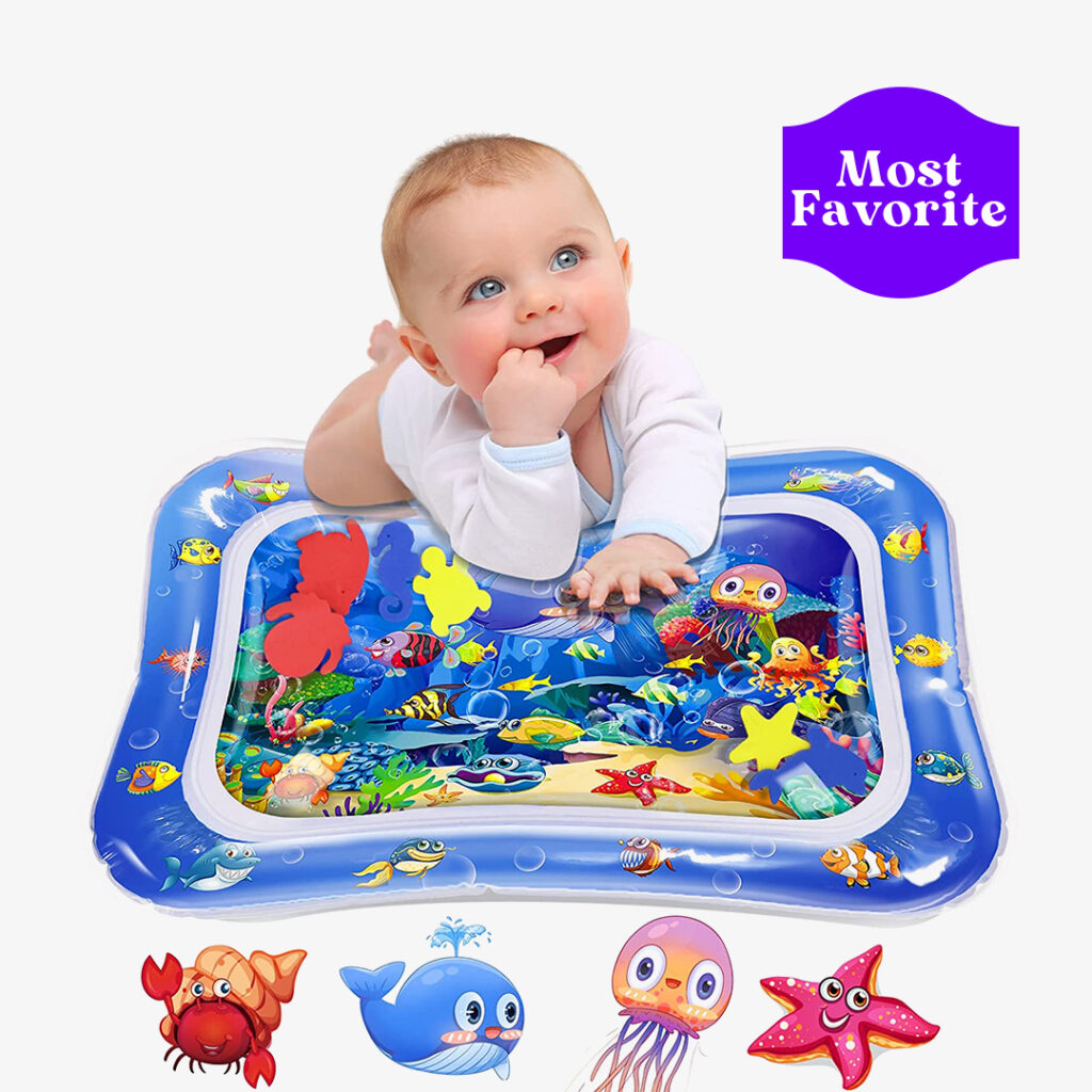 Infinno Inflatable Tummy Time Mat Premium Baby Water Play Mat Most Favorite