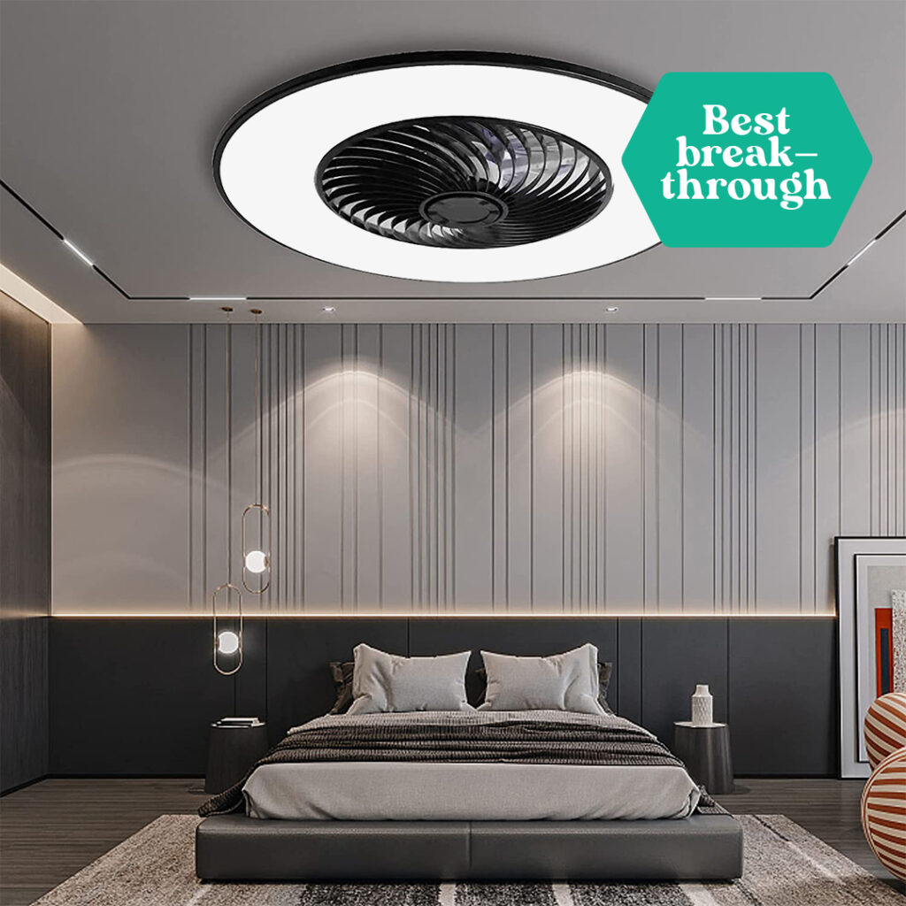 YANASO LED Bladeless Ceiling Fan with Remote Control Best Breakthrough