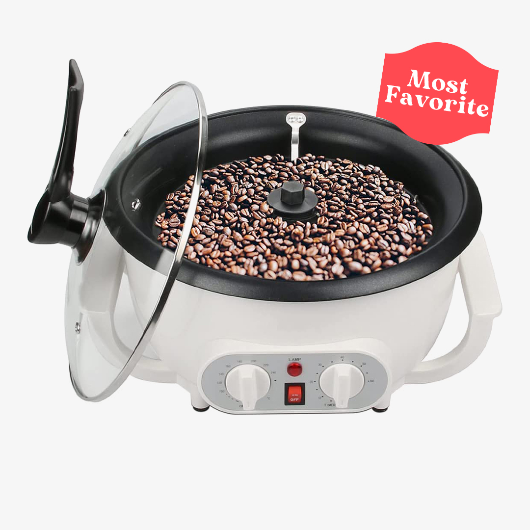 ANGELOOONG Coffee Bean Roaster Machine for Home Use most favorite
