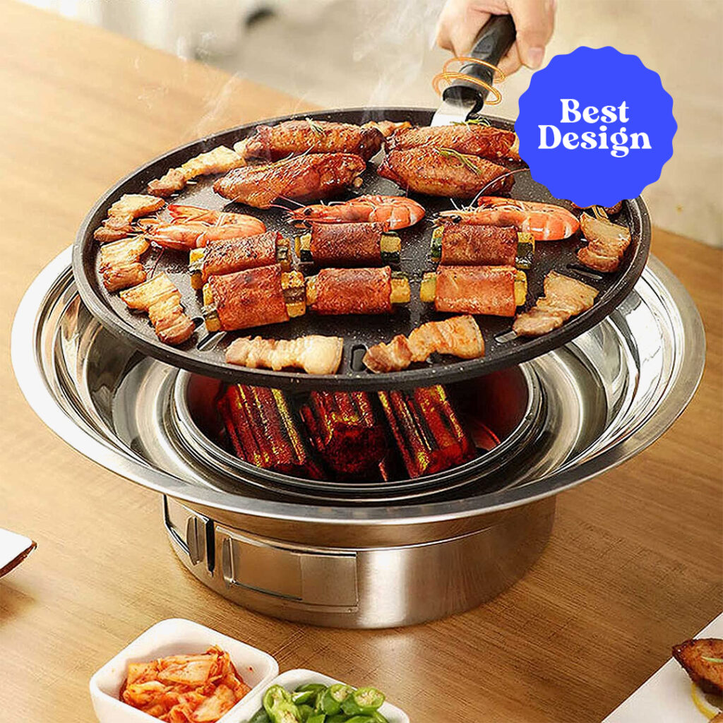 Baffect BBQ Charcoal Grill best indoor grill for korean BBQ best design 1