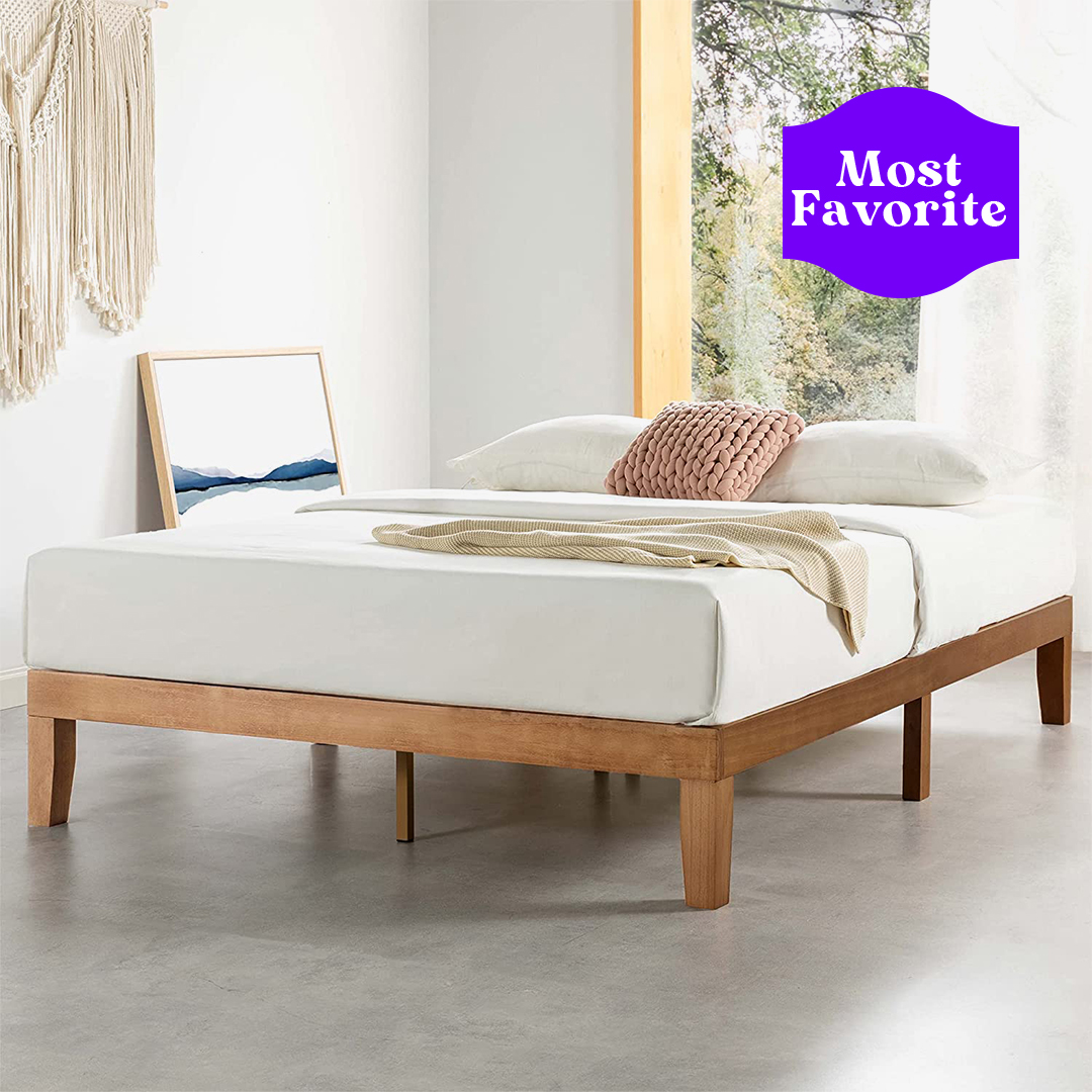 Mellow Naturalista Classic Solid Wood Platform Bed