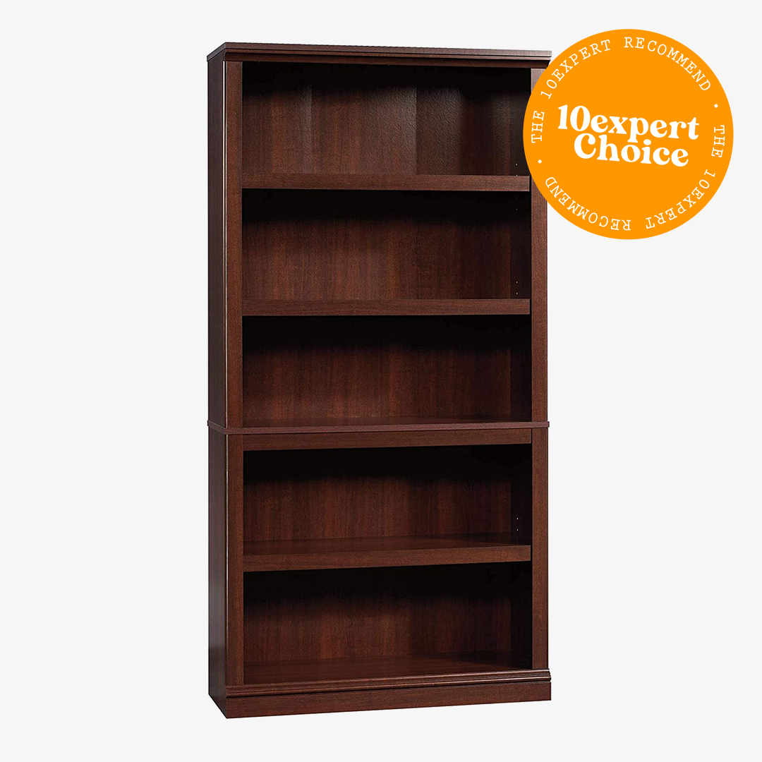 Sauder Select Collection 5 Shelf Bookcase Select Cherry finish 10expert choice