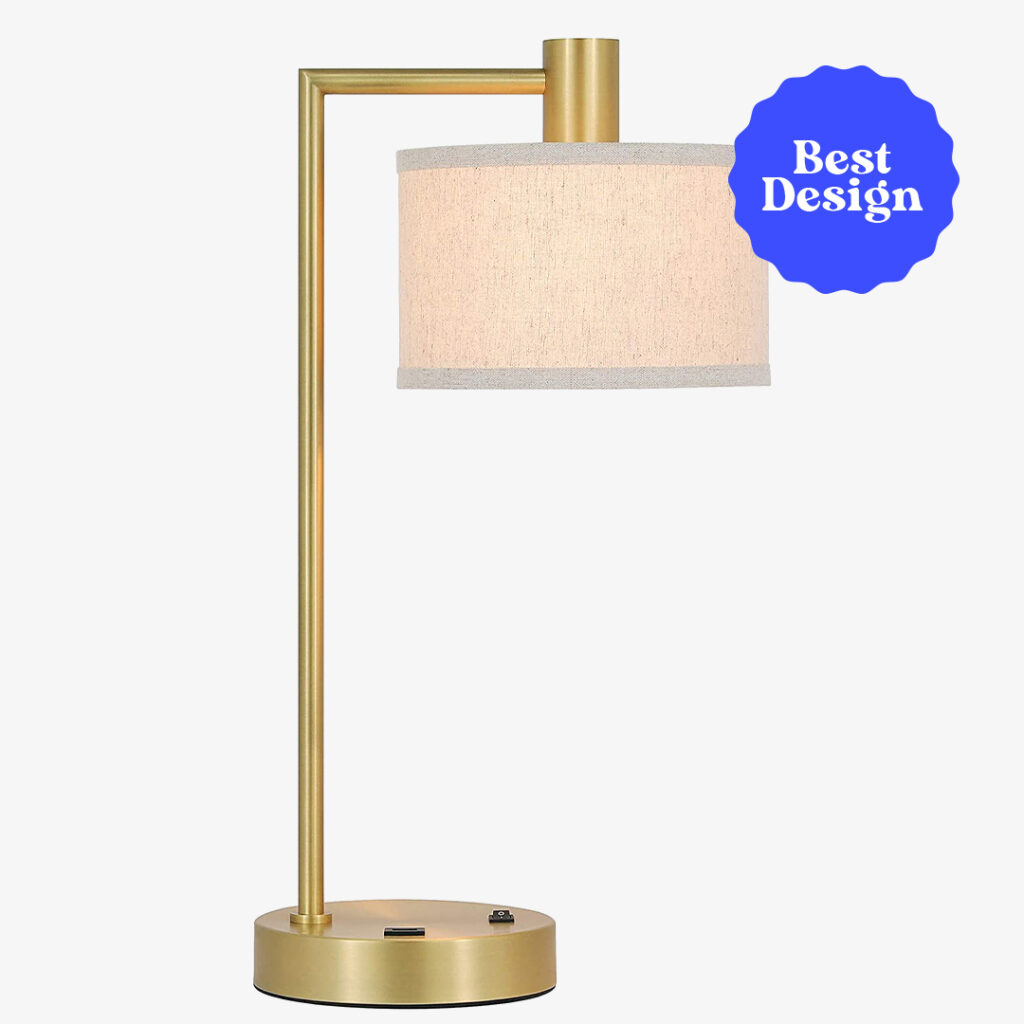 O’Bright Dimmable LED Pharmacy Brass Desk Lamp