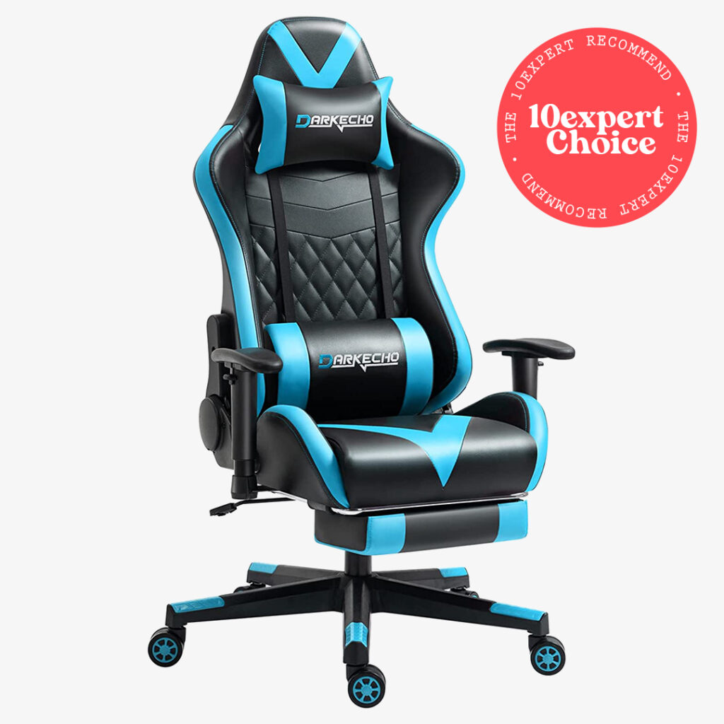 Darkecho Gaming Chair with Footrest Massage