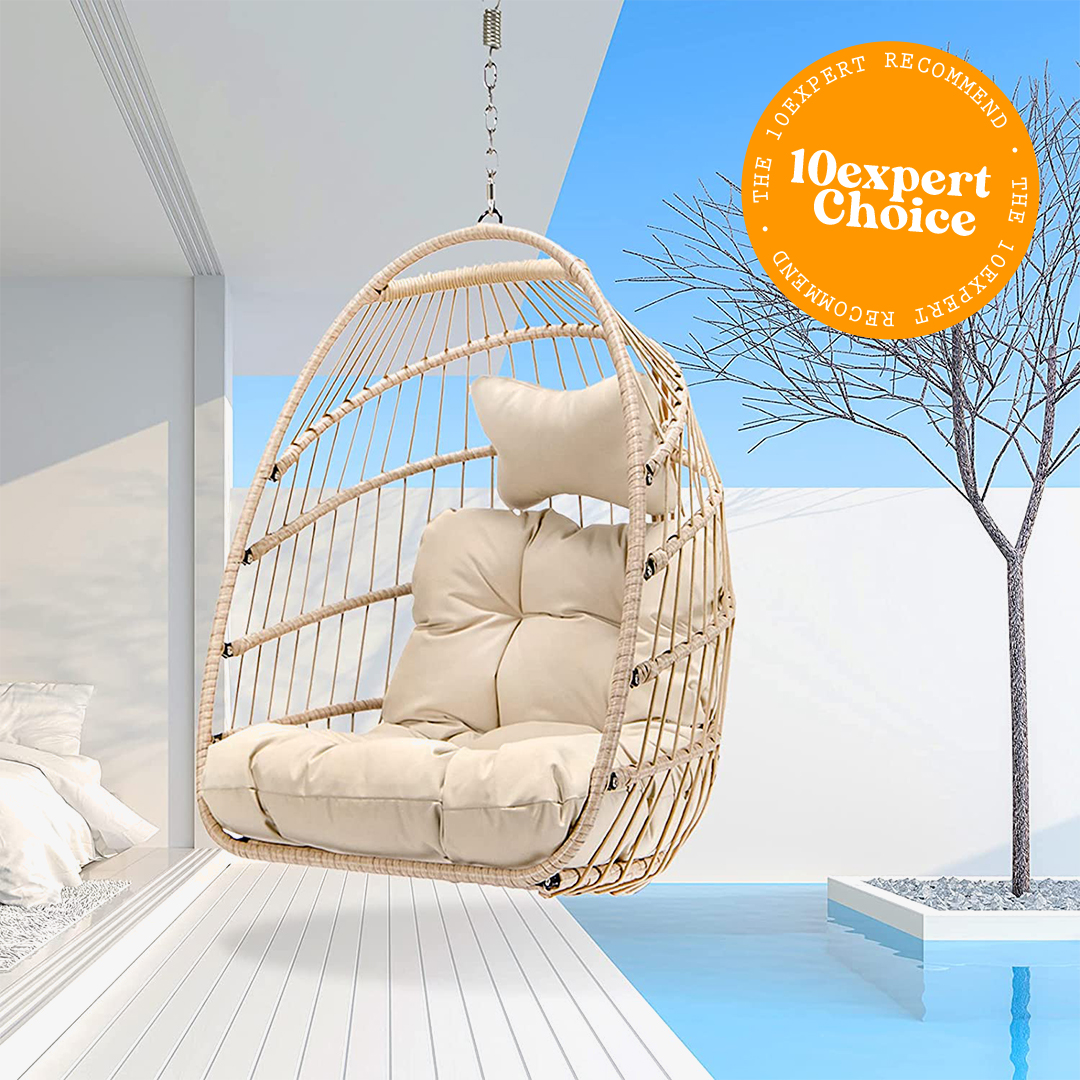 10expert choice BULEXYARD Hanging Rattan Chair