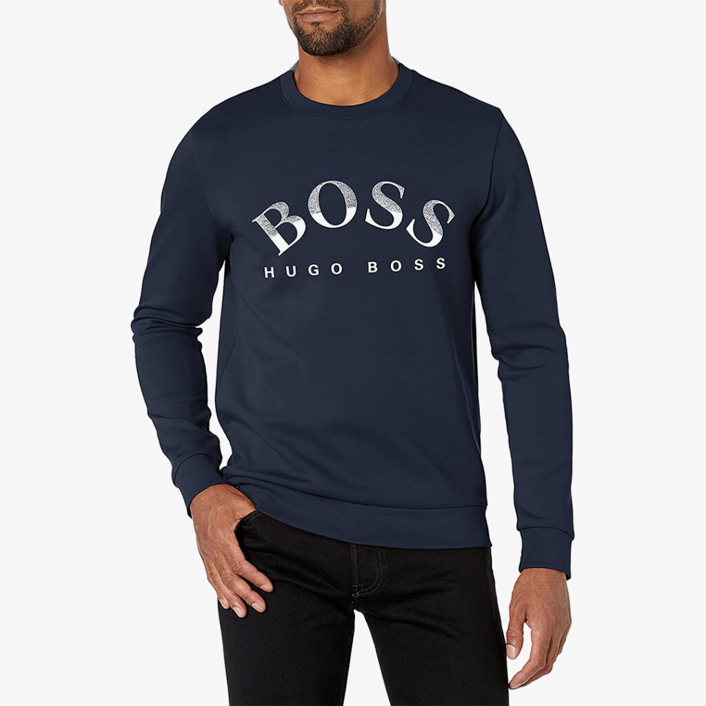 BOSS Men s Long Sleeve Crewneck Sweatshirt