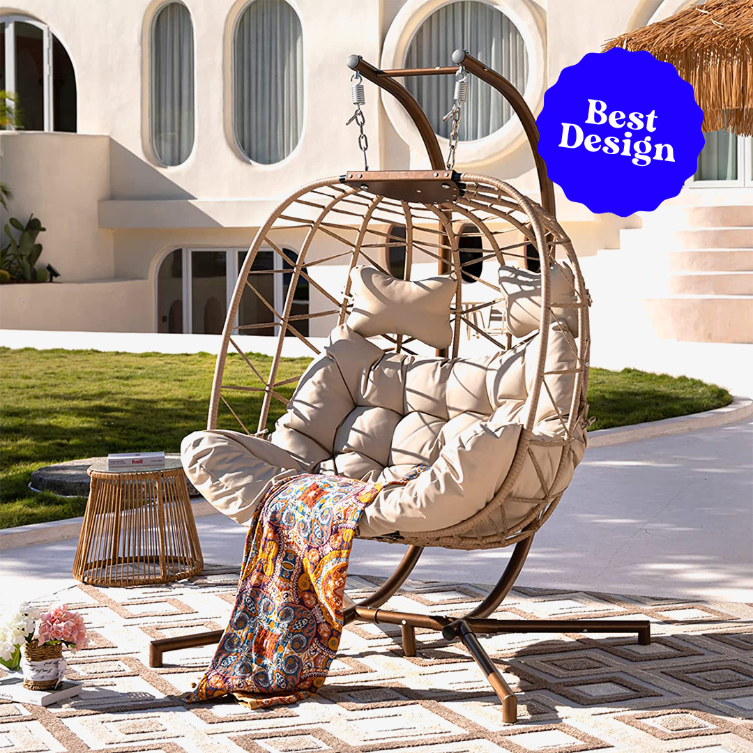 Best Design RADIATA Hanging Rattan Chair