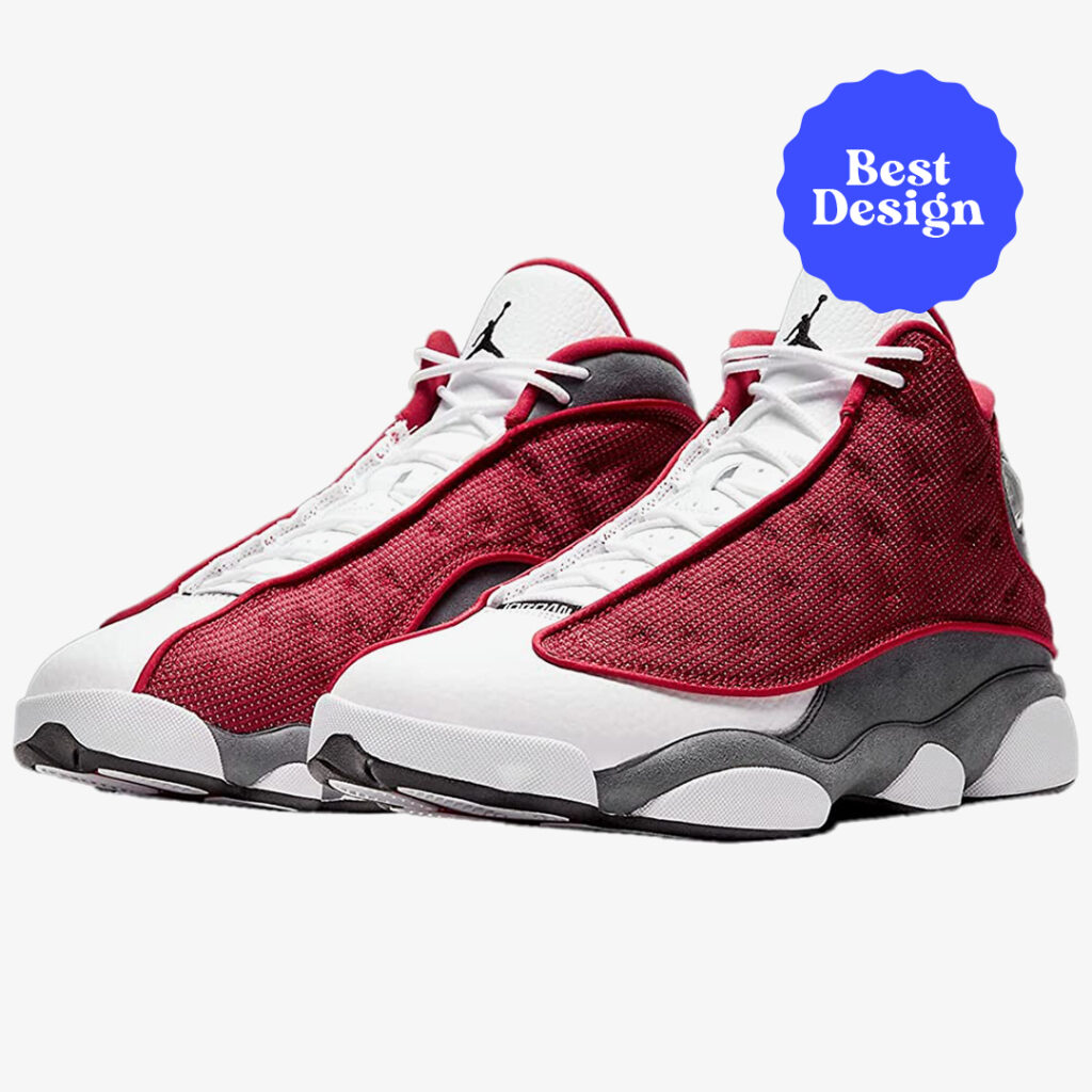 men's red athletic shoes  Jordan Air 13 Retro