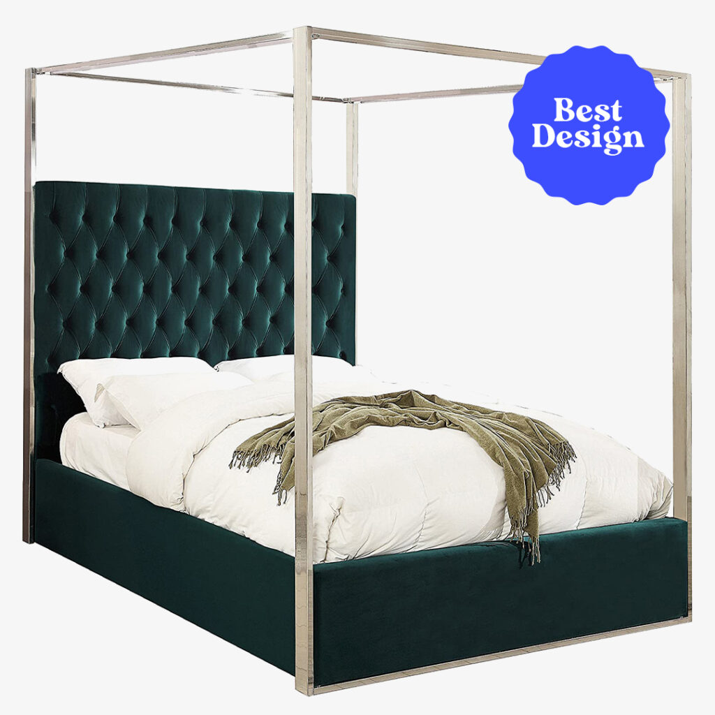 Fancy Bed Meridian Furniture Porter Collection Modern