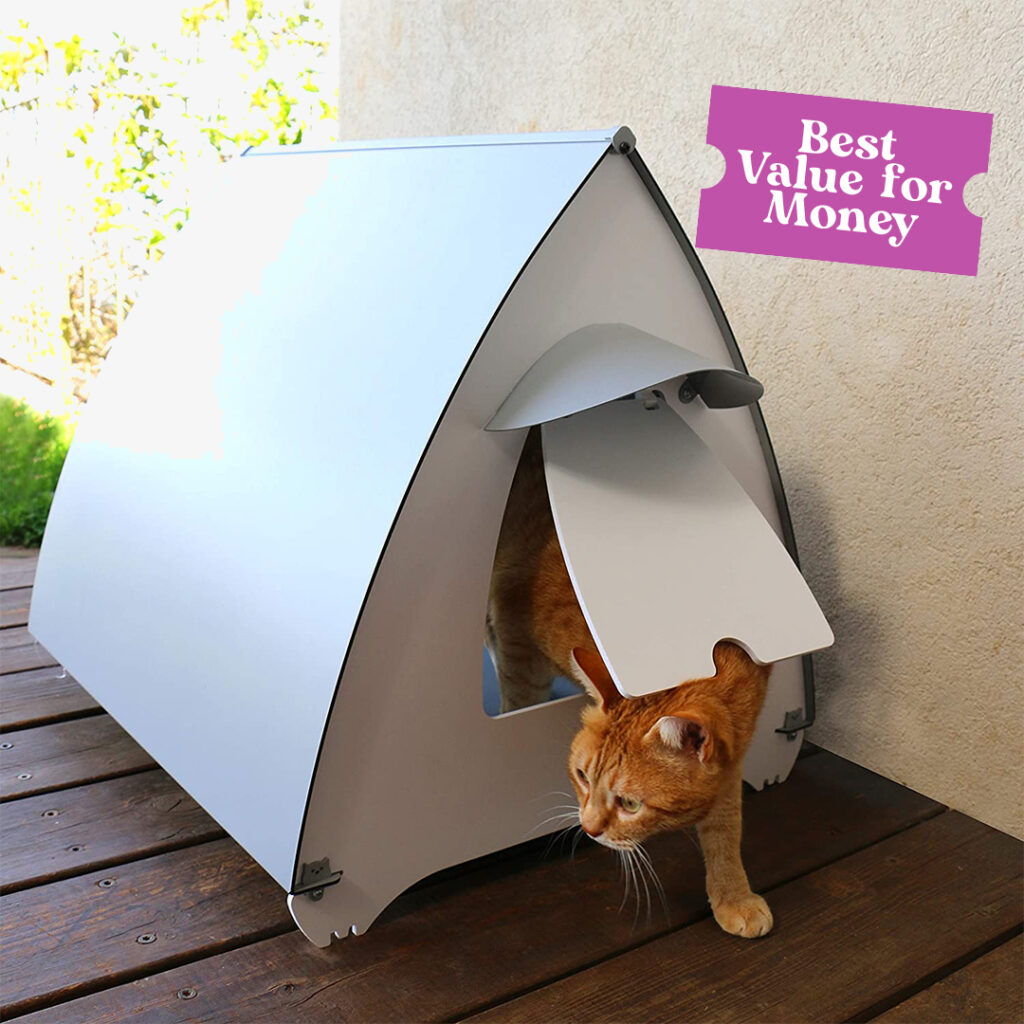 petsmart outdoor cat houses : Palram Pets Mona Outdoor Cat House Waterproof