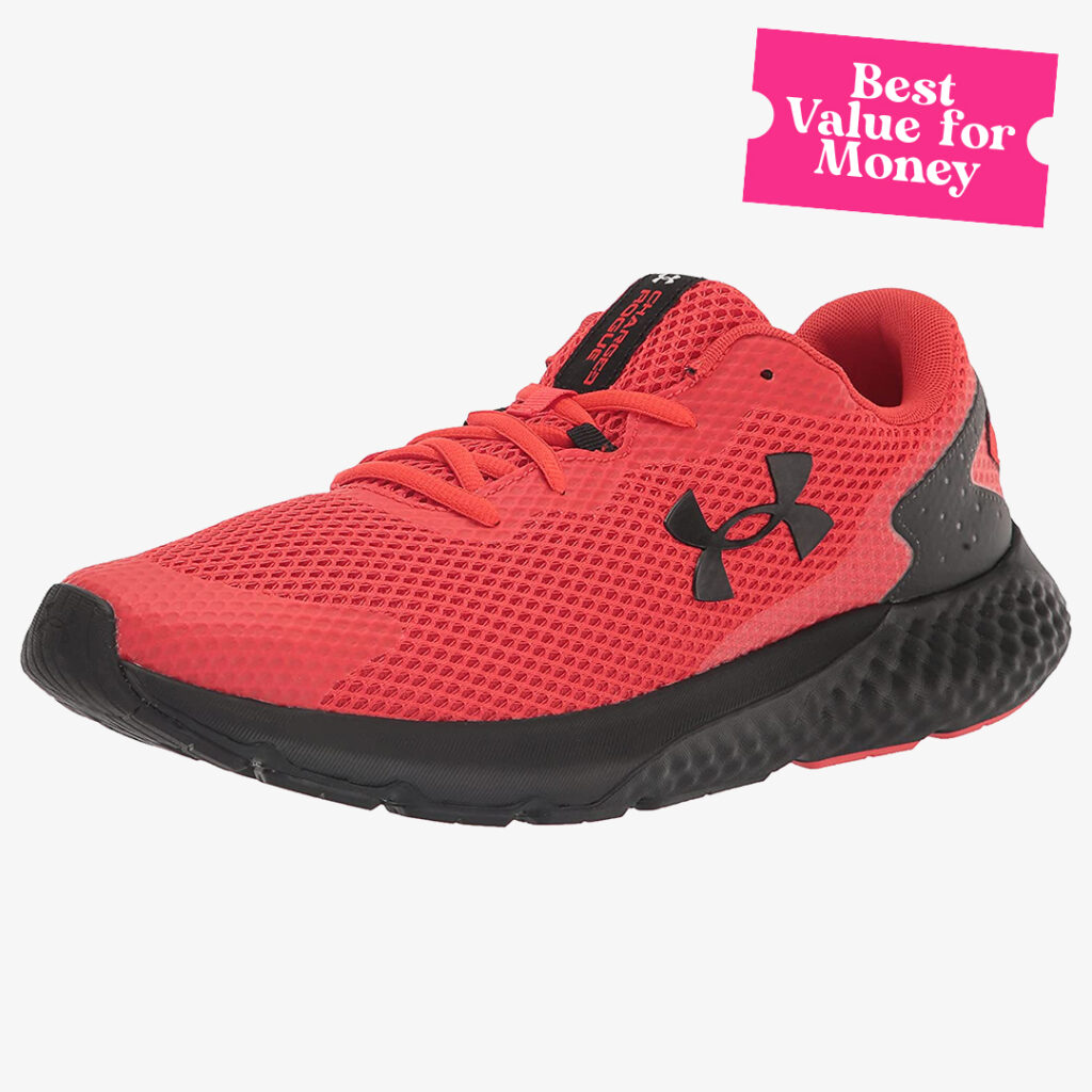 Men's Red Athletic Shoes : Under Armour Men's Charged Rogue 3 Running Shoe