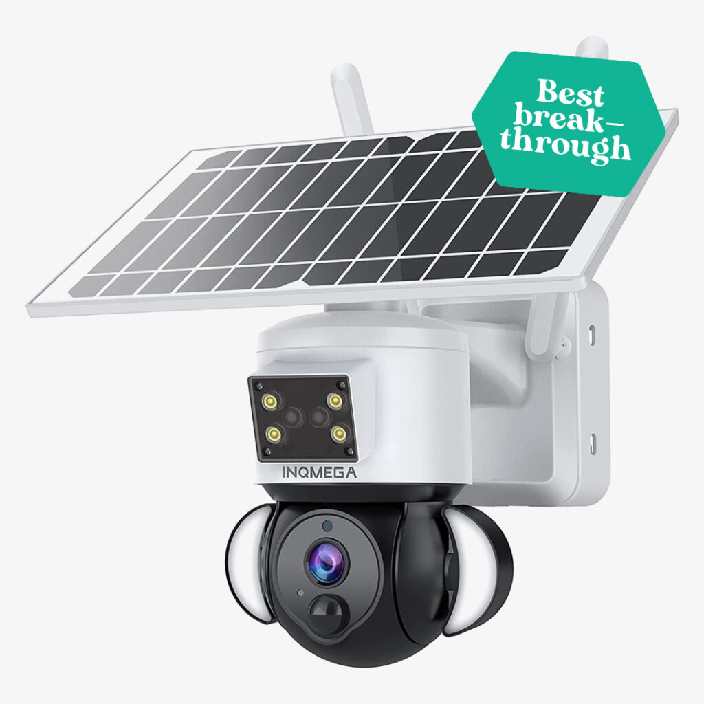 360 Security Camera : INQMEGA Solar Security Cameras Tuya Smart
