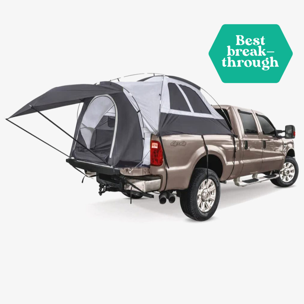 Best break through Offroading Gear 8ft Truck Bed Camping Tent with Canopy
