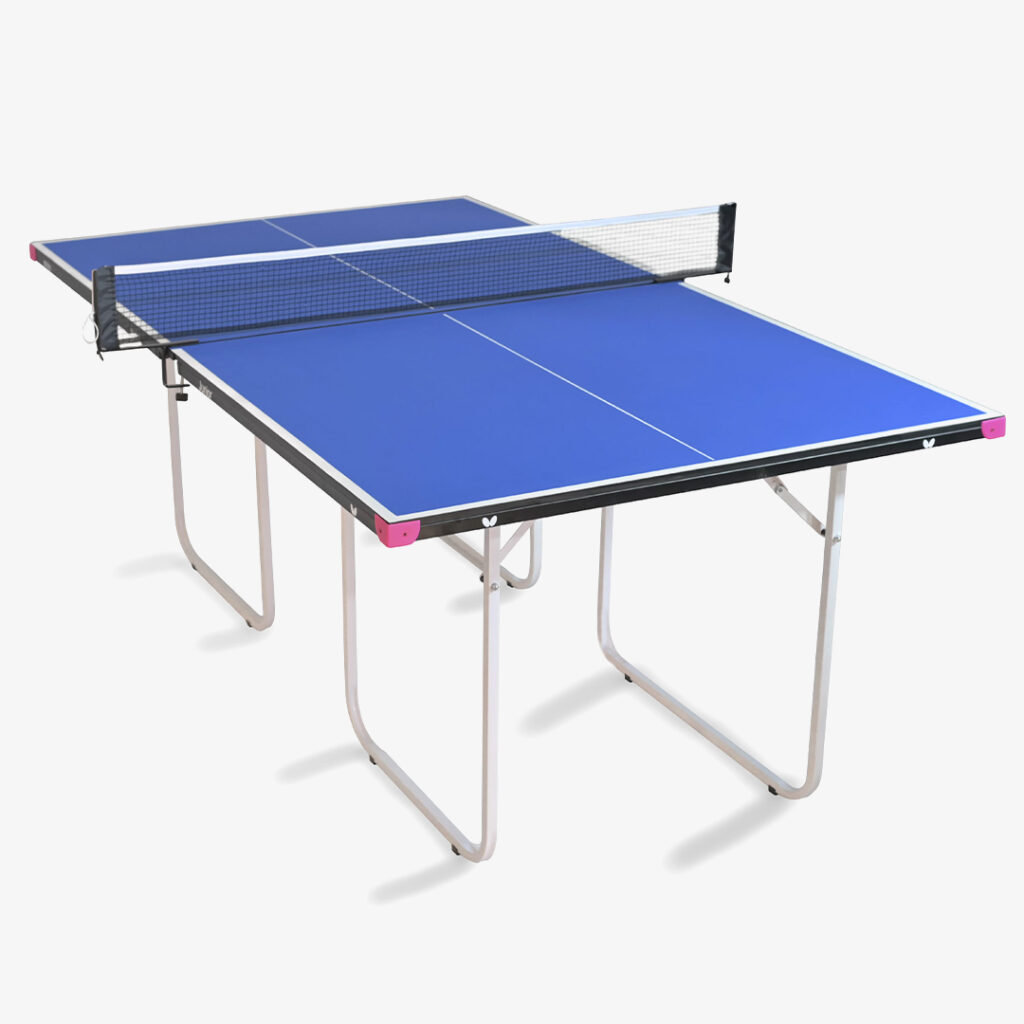 Butterfly Junior Ping Pong Table 3 4 Size Table Tennis Table Space Saver Game Table for Game Room