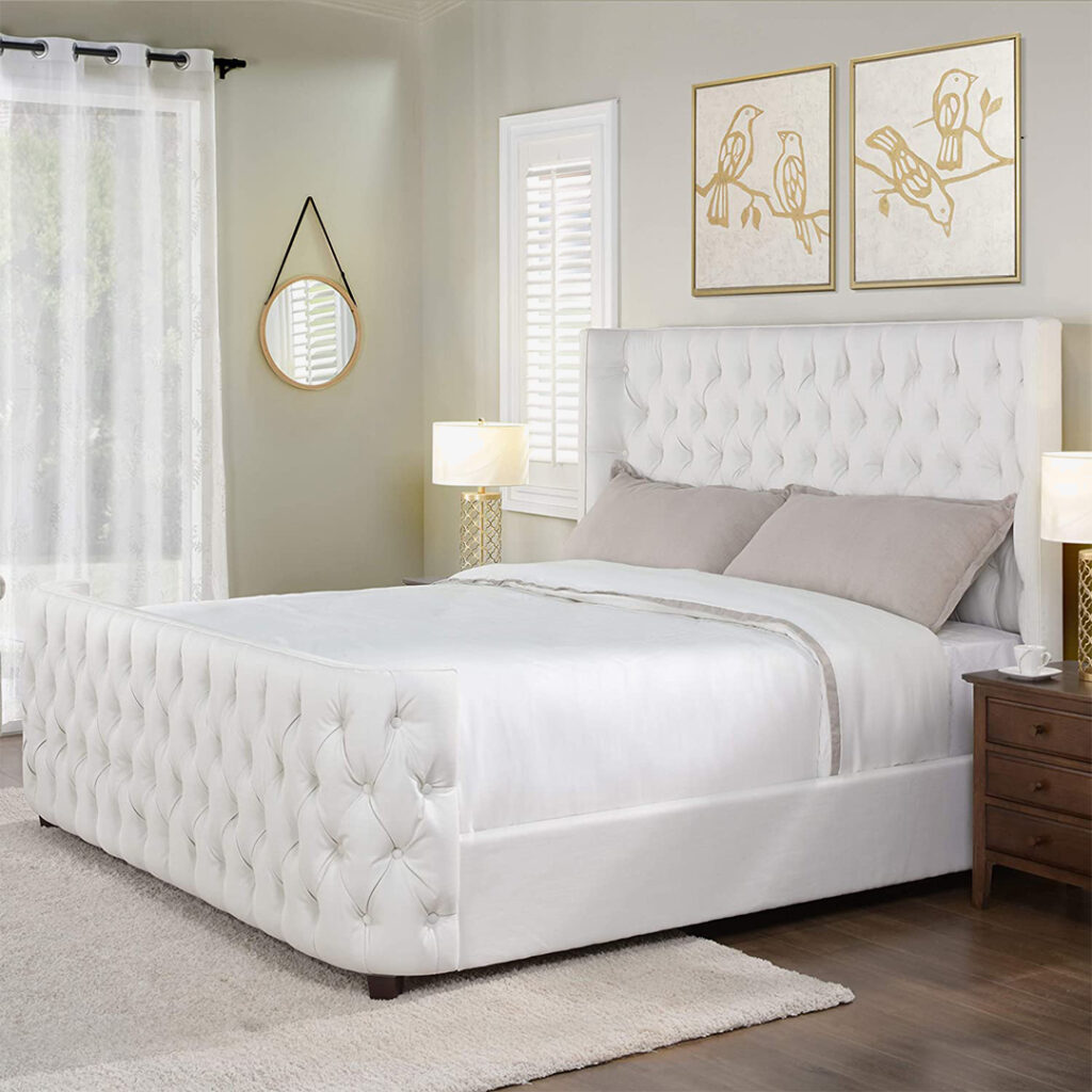Fancy Bed Jennifer Taylor Home Harmonie Tufted Bed