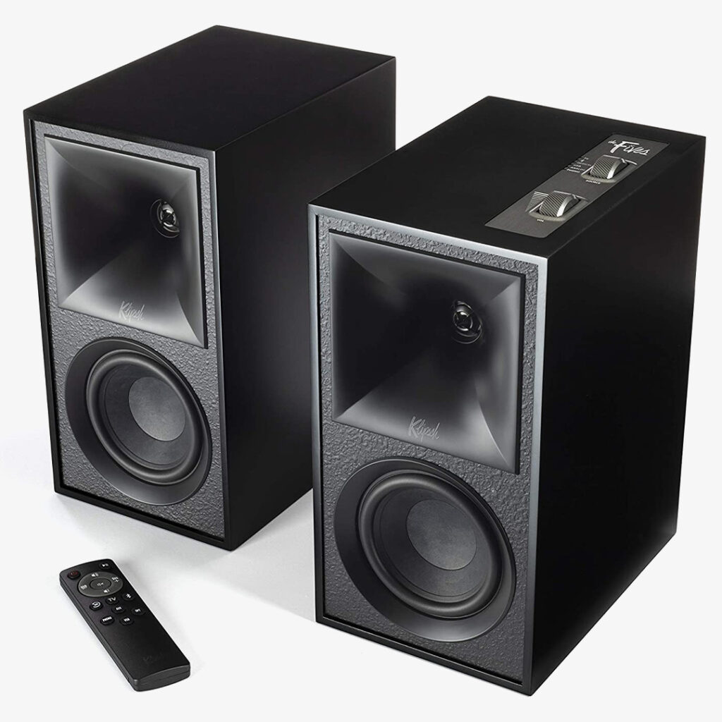 Wireless Powered Speakers : Klipsch The Fives Powered Speaker System
