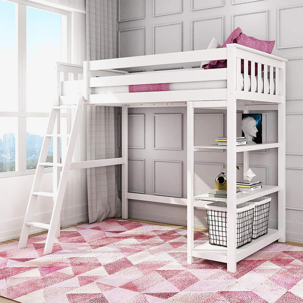 Fancy Bed Max & Lily High Loft Bed