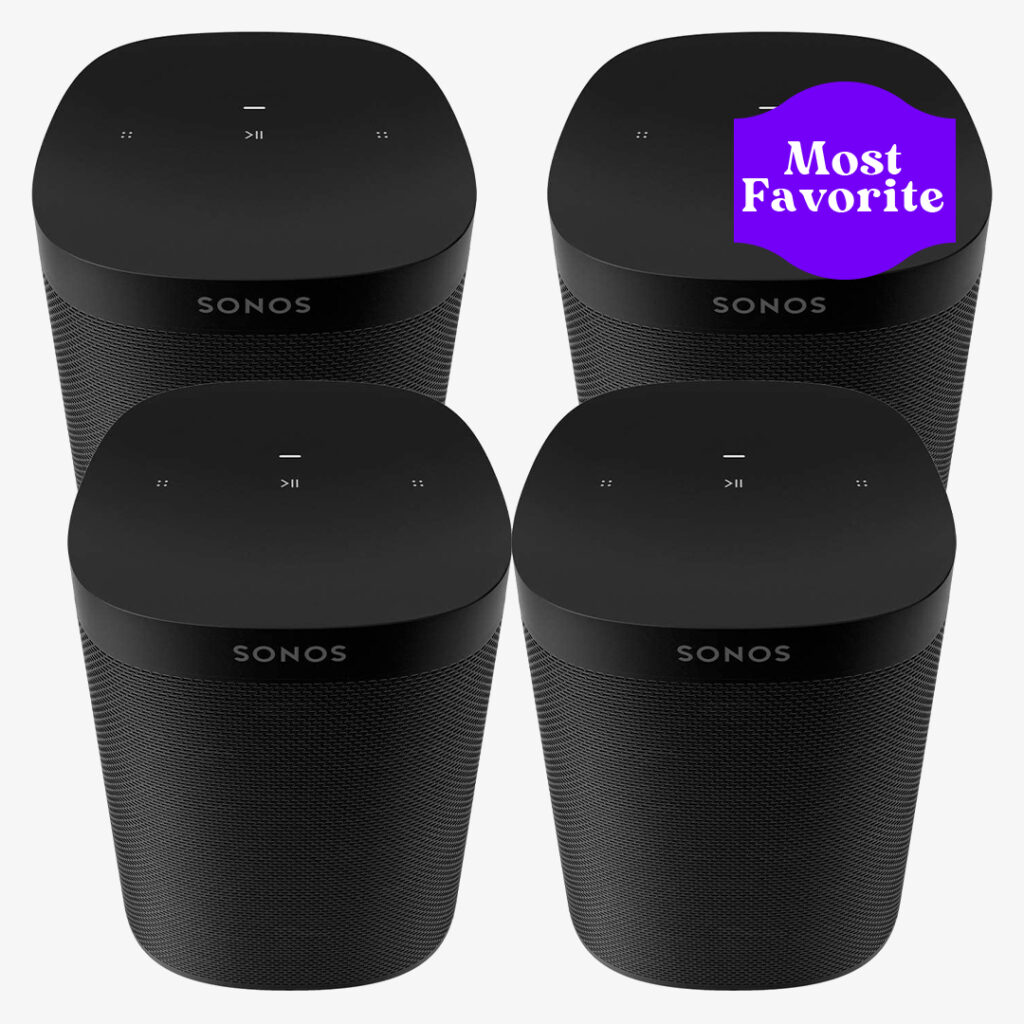 Wireless Powered Speakers : Sonos Four Room Set One SL
