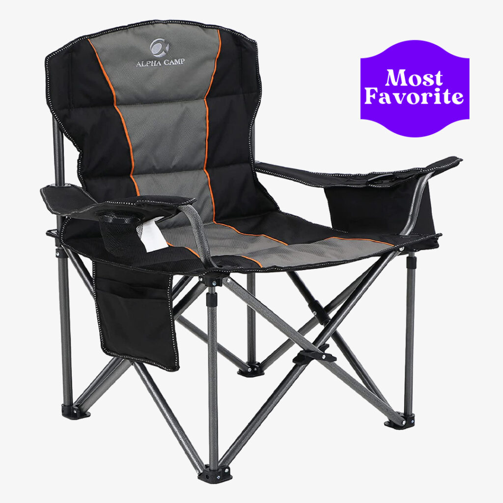 Most Favorite Alpha Camp Oversized Camping Folding Chair
