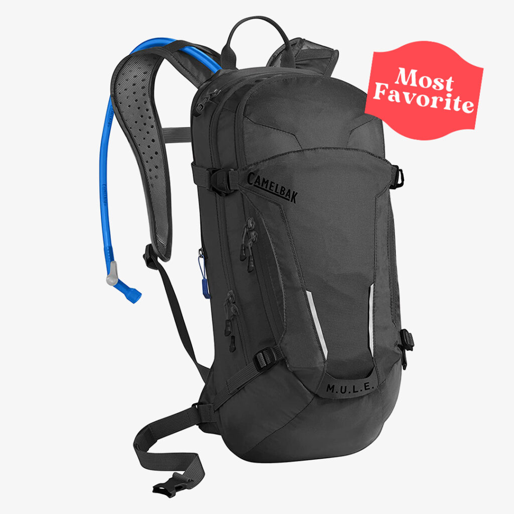 Minimalist Mountain Gear Bag : CamelBak M.U.L.E. Mountain Biking Hydration Backpack
