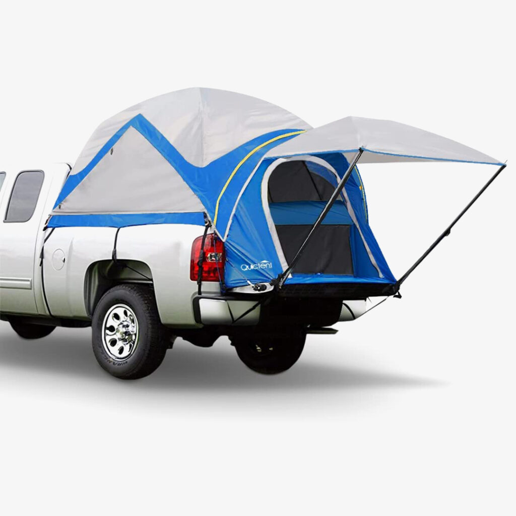 Quictent Pickup Truck Tent Bed Waterproof PU 2000mm