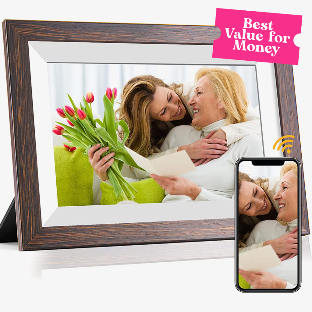 Weipan WiFi Digital Picture Frame 10.1 Inch Smart Digital Photo