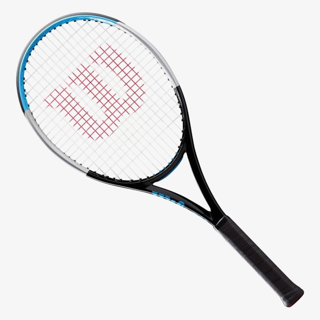 best tennis rackets for beginners : Wilson Ultra Team V3 Strung Tennis Racquet
