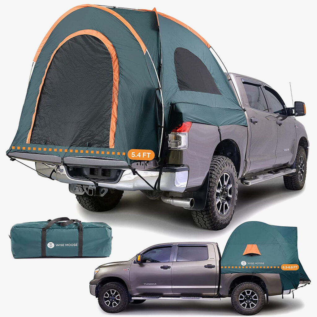 Wise Moose Truck Bed Tent 6.3 6.5 ft Bed Waterproof and Windproof