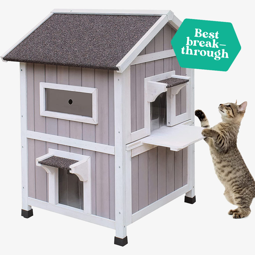 petsmart outdoor cat houses : HiCaptain Outdoor Cat House