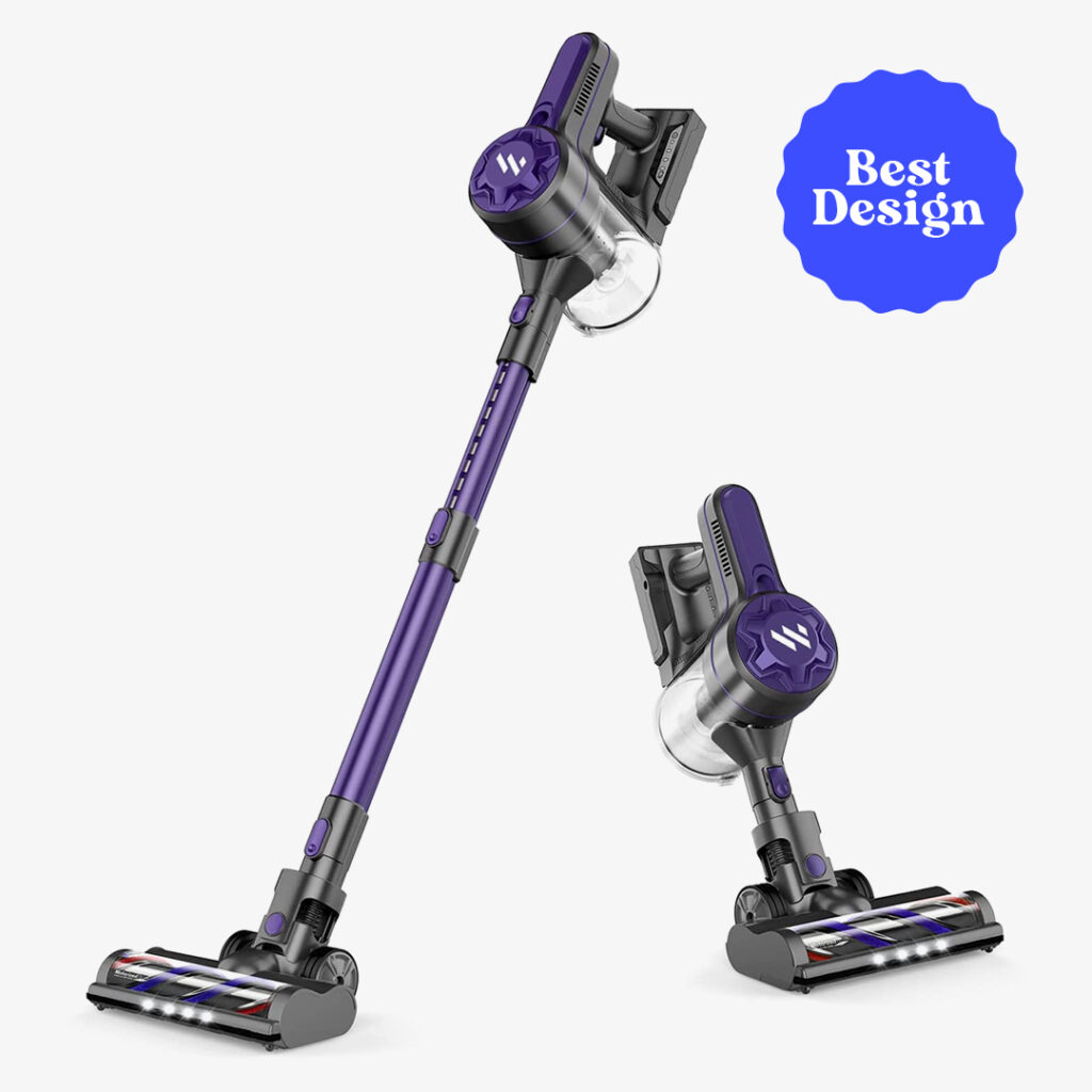 best design Fykee Cordless Vacuum Cleaner 80000 PRM Vacuum Cleaner with Large Capacity Detachable Battery and Washable Dust Cup
