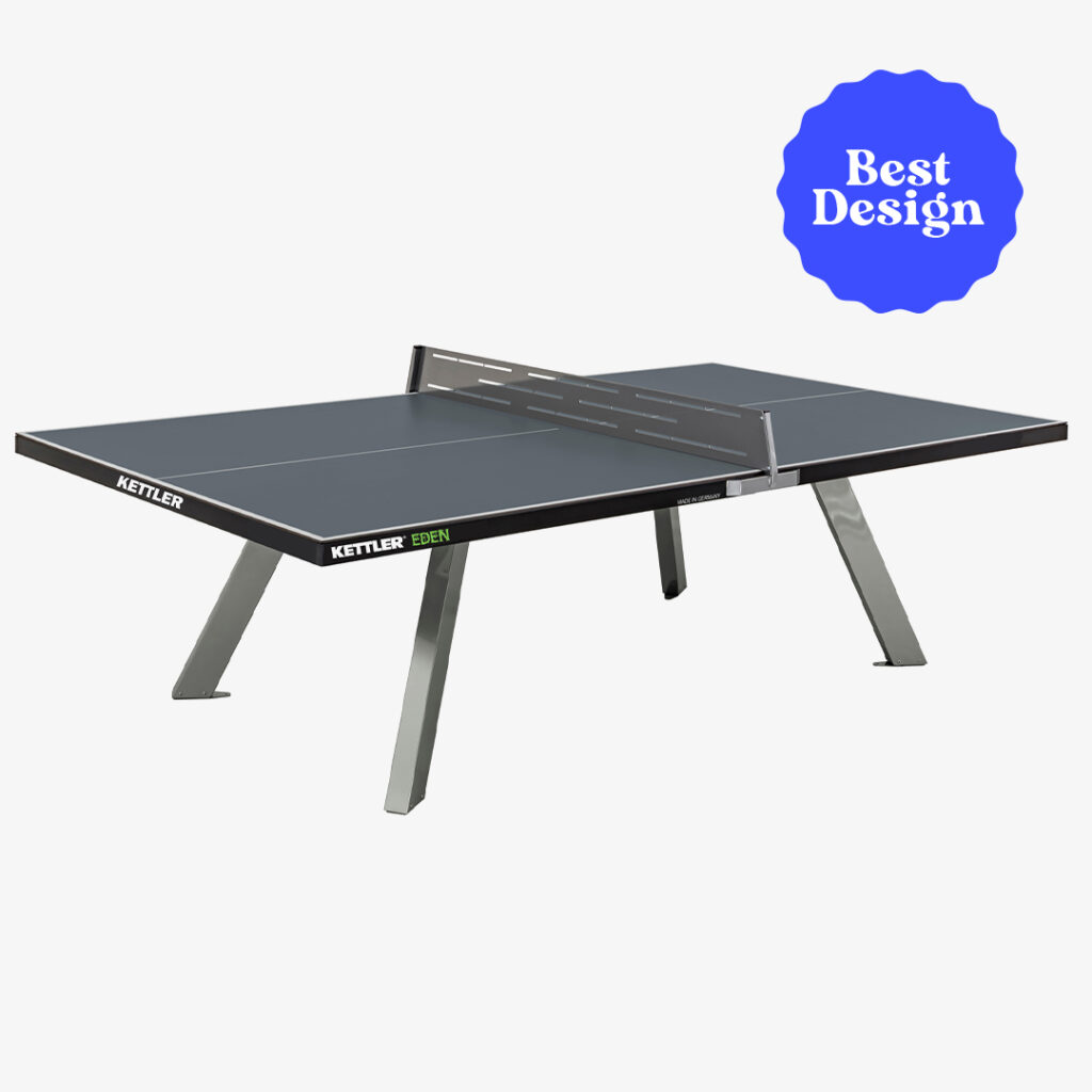 best design KETTLER Eden Weatherproof Stationary Outdoor Table Tennis Table