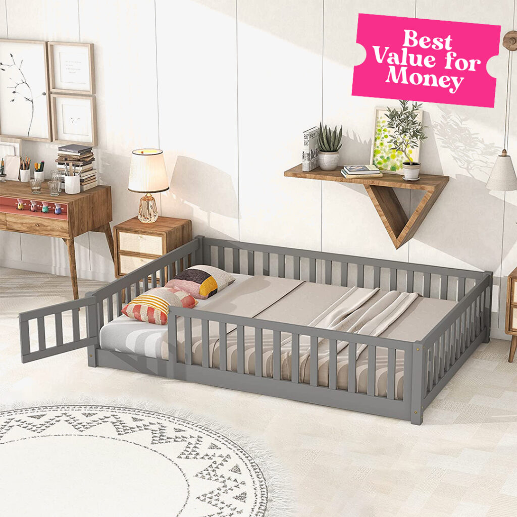 i-POOK Twin Floor Bed for Children