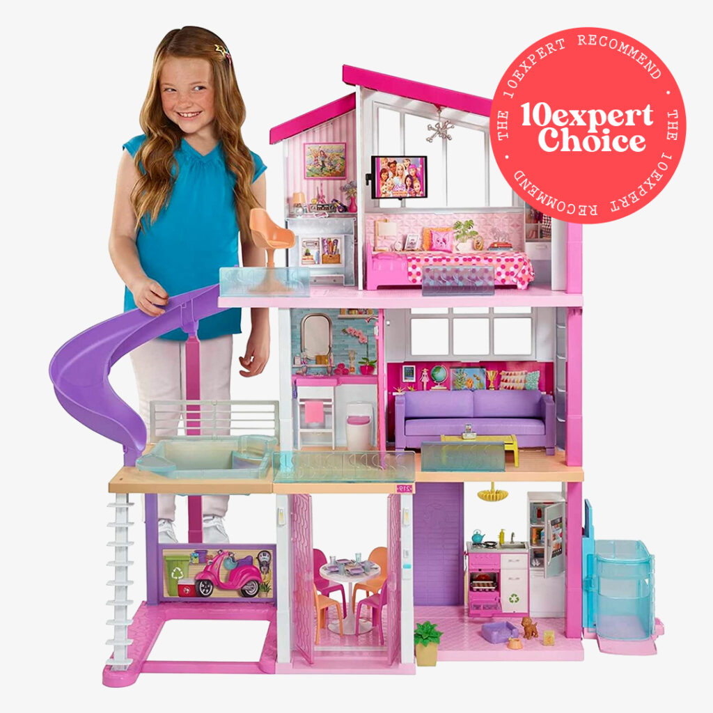 barbie dreamhouse: dreamhouse playset with 70+ accessories