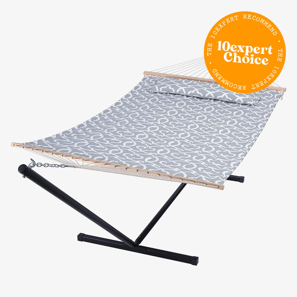SUNCREAT Extra Large Double Hammock with Stand