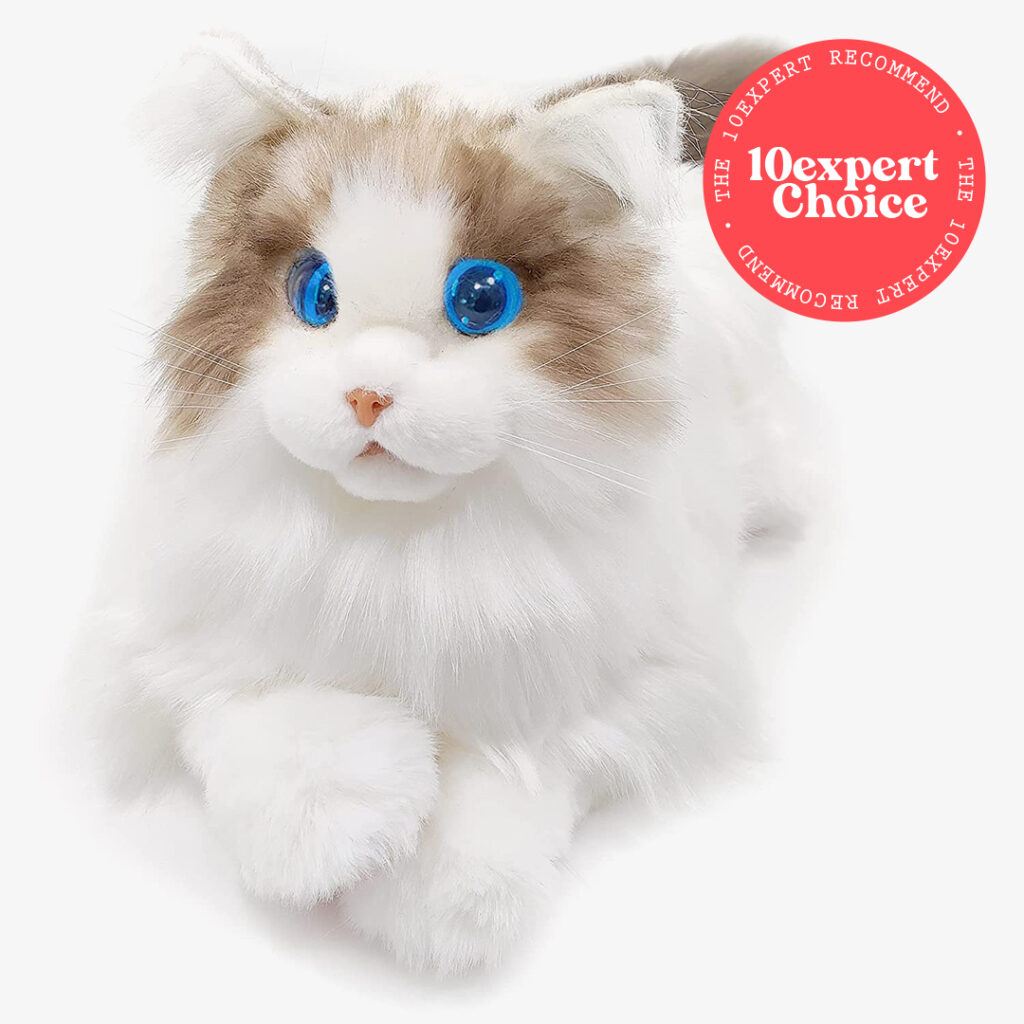 Chongker Interactive Companion Pets Robot Cat Lifelike