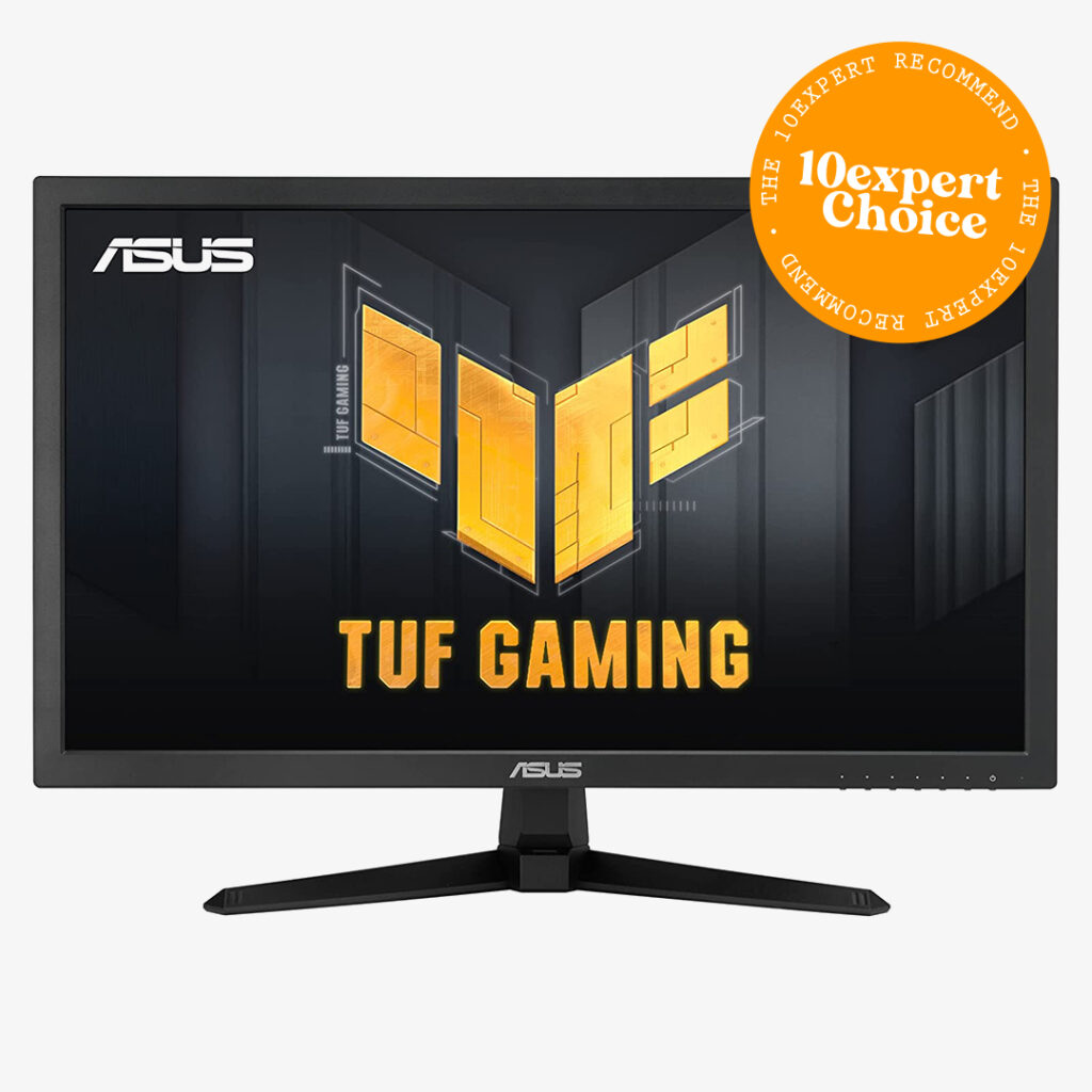 10Expert Display ASUS TUF Gaming 24 1080P Monitor VG248Q1B Full HD 165Hz Extreme Low Motion Blur