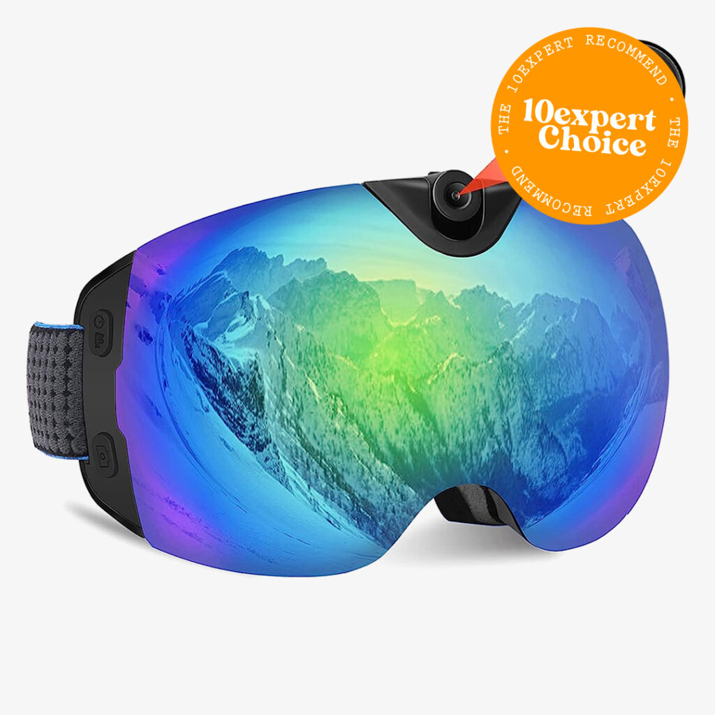 10Expert OhO Camera Ski Goggles 4K Camera Snowboard Goggles