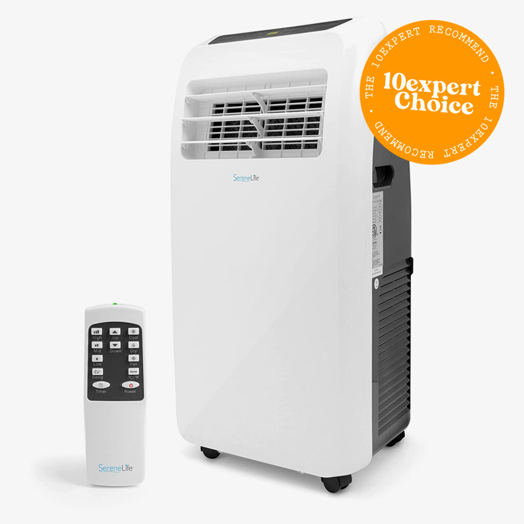 10expert choice SereneLife SLPAC8 SLPAC 3 in 1 Portable Air Conditioner with Built in Dehumidifier Function