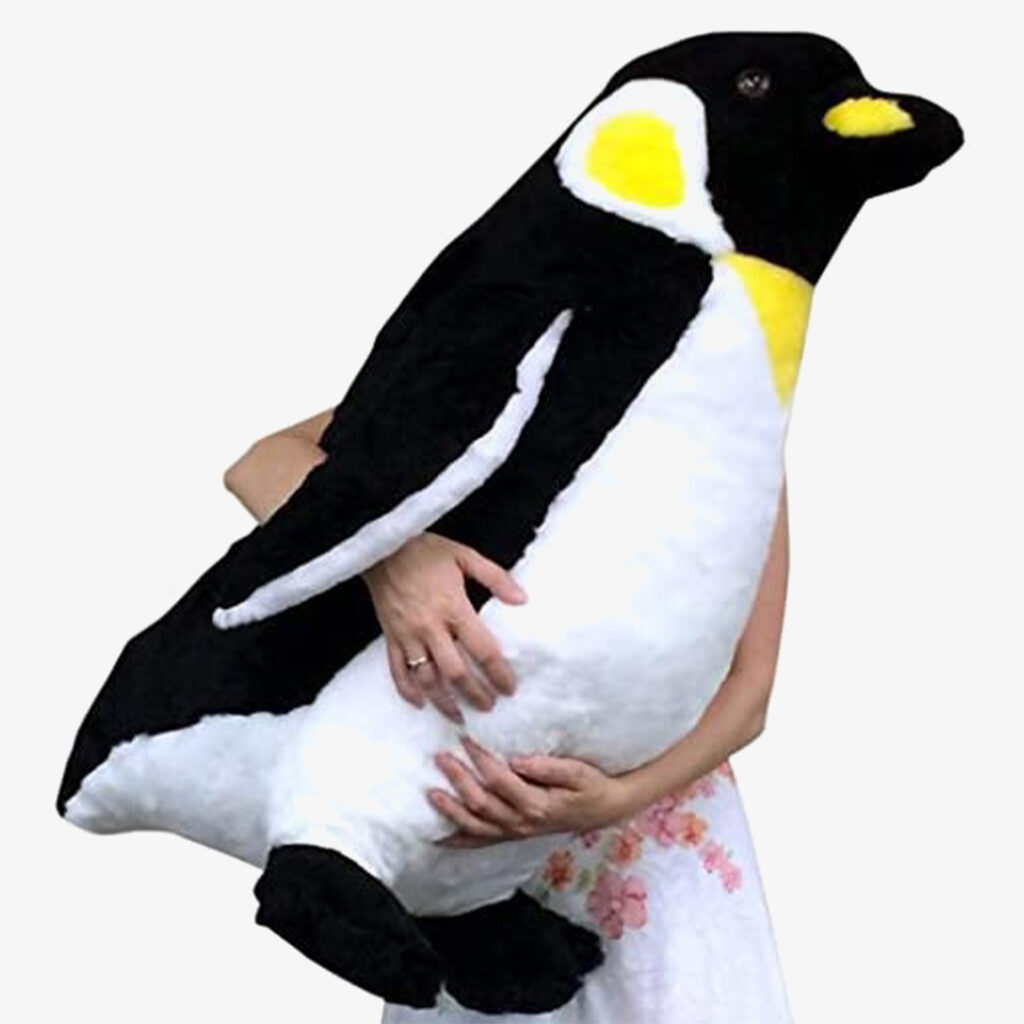 American Made Giant Stuffed Penguin 30 Inch Big Soft Stuffed Animal
