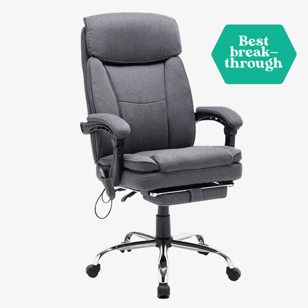 HOMREST Reclining Office Chair with Massage