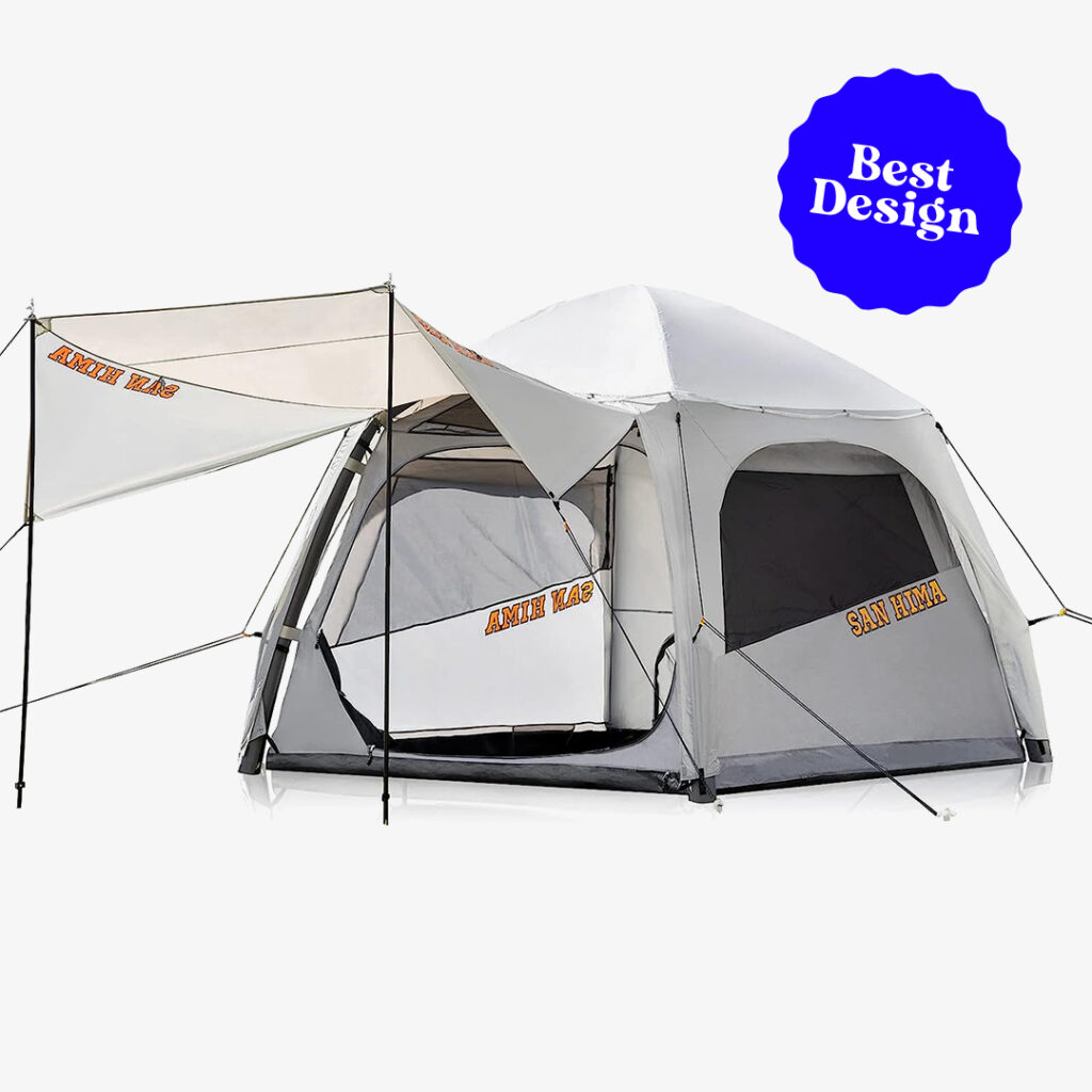 Inflatable Tent: SAN HIMA Inflatable Air Tent Camping Tent
