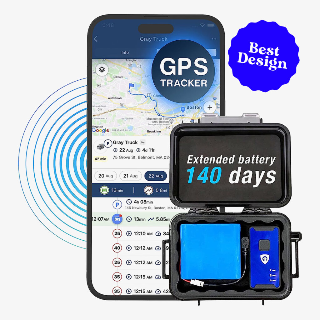 GPS Trackers for Luggage: BrickHouse 140
