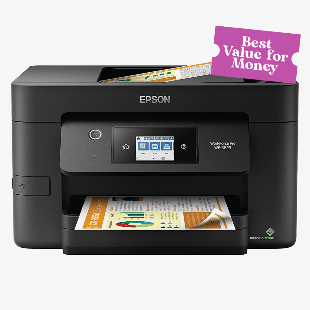 best printer under 200 : Epson Workforce Pro WF-3823
