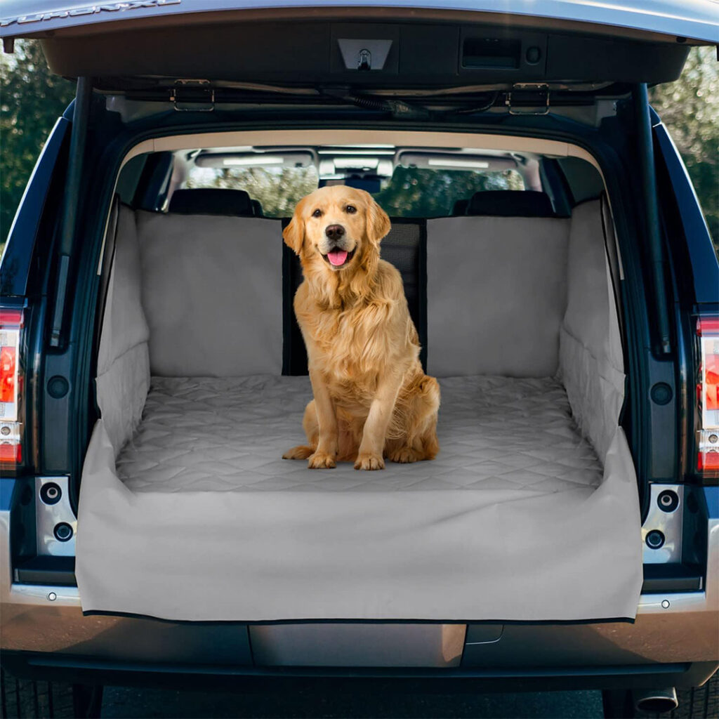 dog hammock for car: FrontPet Cargo Cover for Dogs
