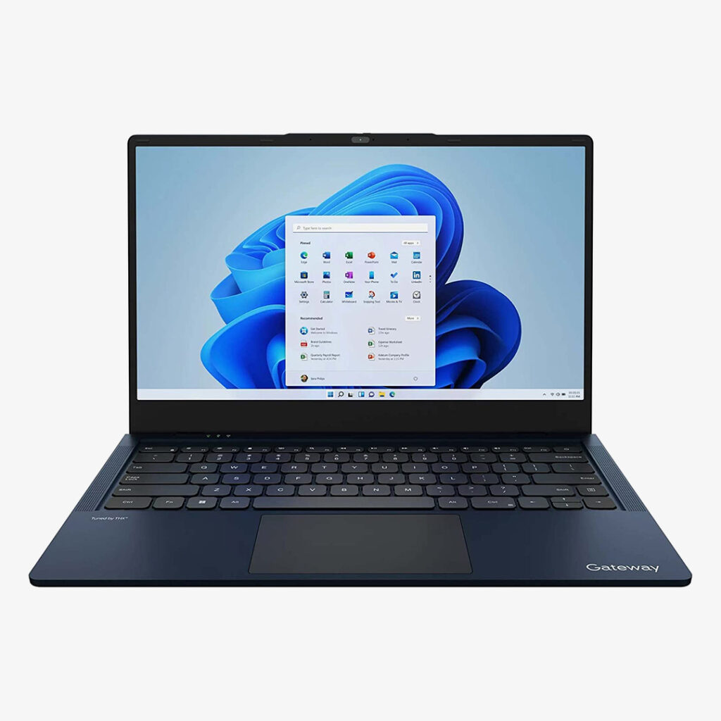 Gateway 15.6 HD Ultra Slim Notebook in Navy Blue Intel Dual Core