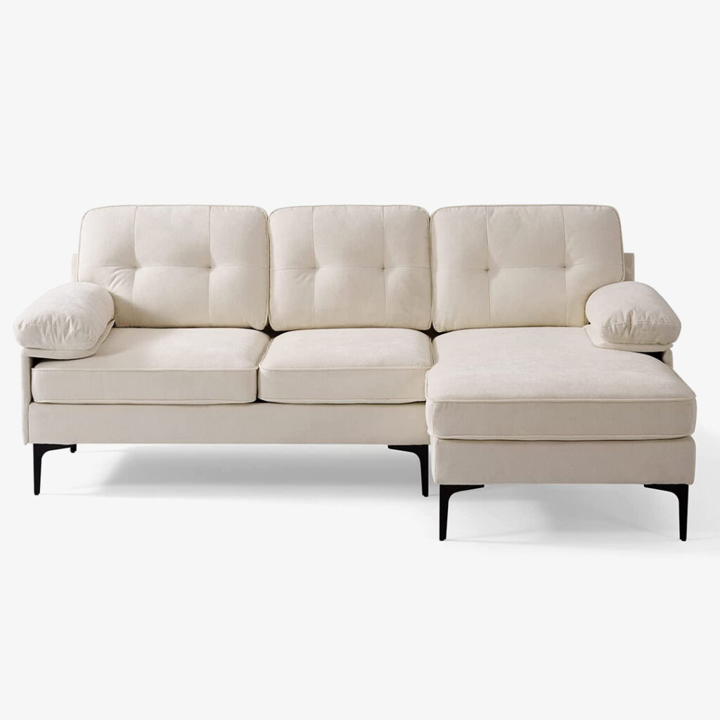 LEISLAND Modern Sectional Sofa Couch